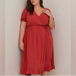 TORRID SWISS DOT DRESS